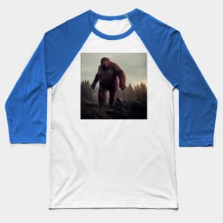 Sasquatch in Nature Baseball T-Shirt